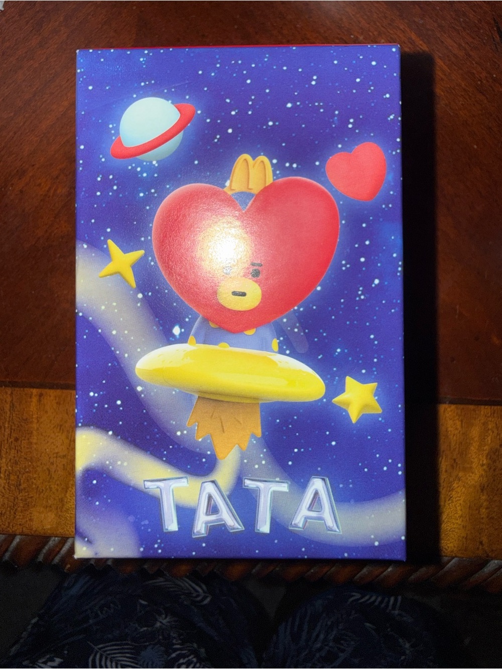 BT21 TATA Character- Heart Red